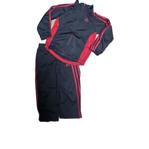 Adidas Tracksuit 3T Boys ‎ and black Full Zip Jacket